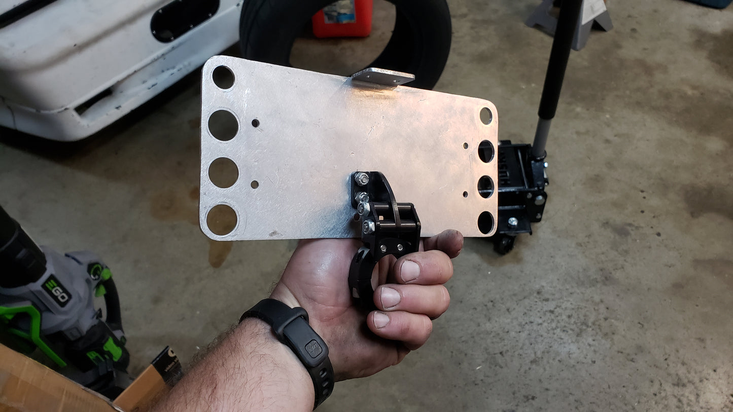 Holley 7" dash race column mount