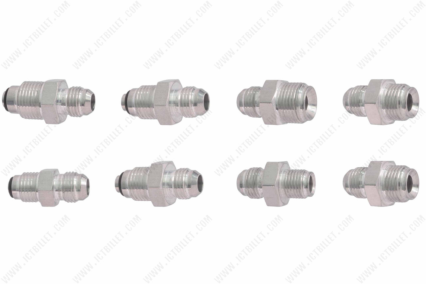 Universal Power Steering -6AN Hose Adapter Fitting Kit