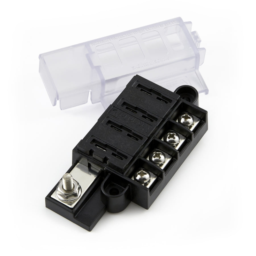 Universal 4 Circuit Fuse Block