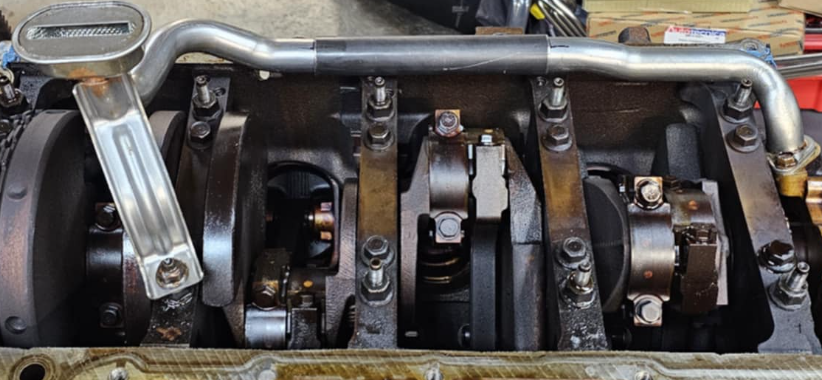 f body oil pan and pickup tube