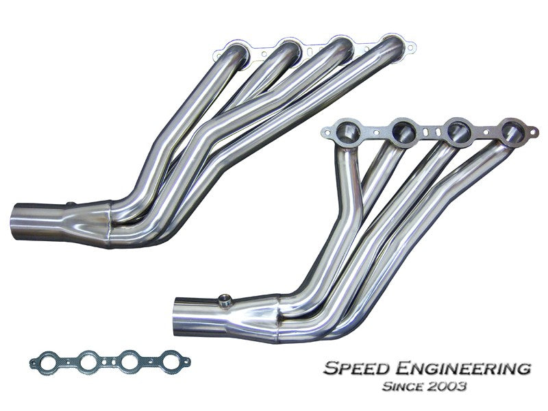 Speed Engineering LS Longtube Headers 1 7/8" C10 Trucks Universal (Swap, Conversion) LS1, LS2, LS3, LS6