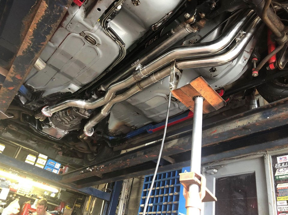 Speed Egineering F-body true dual exhaust to bumper
