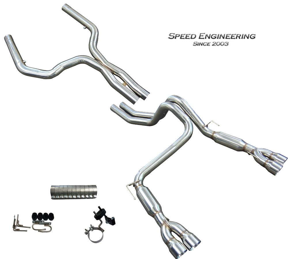 Speed Egineering F-body true dual exhaust to bumper