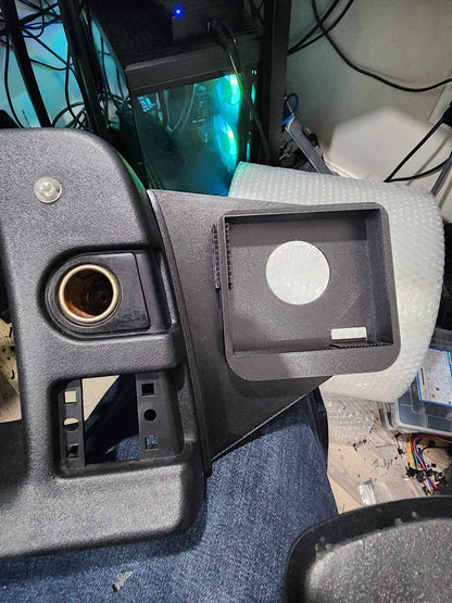 90-92 Camaro mount for 3.5" Holley handheld dash