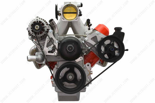 LS Truck Power Steering Pump / Alternator Bracket Kit - Turnbuckle LSX 5.3L 6.0L 551396LS0-3