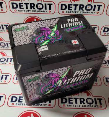 Detroit Battery Company Pro Lithium Kranken Race Battery 12v