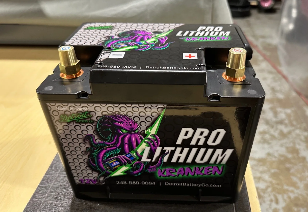 Detroit Battery Company Pro Lithium Kranken Race Battery 12v