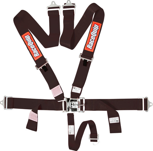 Racequip 5 Point Harness - Hook and Latch Style