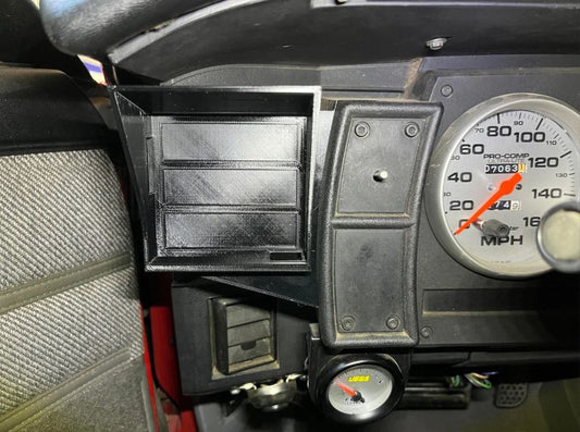 82-89 Camaro mount for 3.5" Holley handheld dash
