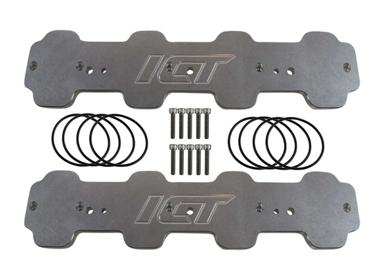 ICT LS Intake Manifold Port Block Off Plate Dust Cover Plug Wash Paint LS1 LS3 LSX